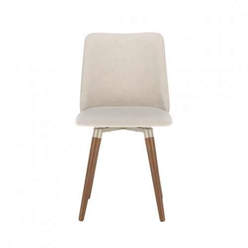CADEIRA DAKOTA GIRATORIA M2 NATURAL CHAMPANHE BOUC