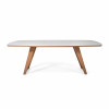MESA JANTAR SEMI OVAL MAD5341 170X110 VD OFF WHITE