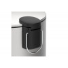 LIXEIRA C PEDAL E BALDE SPIN 5L-INOX