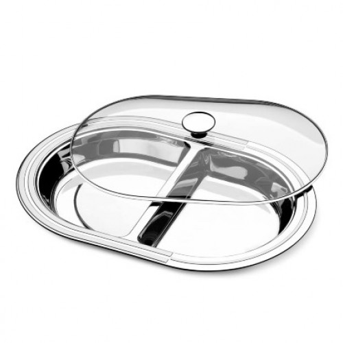 TRAVESSA ACO INOX C DIVISAO C TAMPA