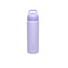 GARRAFA TERMICA ACO INOX C CANUDO 0 65L LILAS