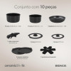 CJ PANELAS 10PCS C L FIT CABO REMOV-PRT           