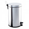 LIXEIRA INOX COM PEDAL BALDE 12L