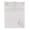 JOGO DE CAMA 4PC ASTER WHITE QUEEN