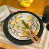 Sousplat Galles Radial Verde Antique
