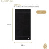 TOALHA FELPA ROSTO FIO PENT CANELADO 48X85 1872