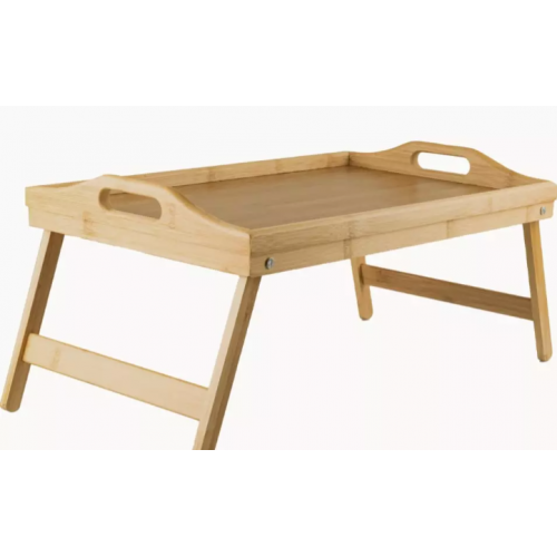 BANDEJA DE CAMA COM ALCAS SENSE 49X30X23CM BAMBU