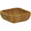 BOWL QUADRADO 16 5 X 16 5 X 4 5 CM BAMBU
