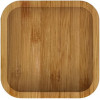 BOWL QUADRADO 16 5 X 16 5 X 4 5 CM BAMBU