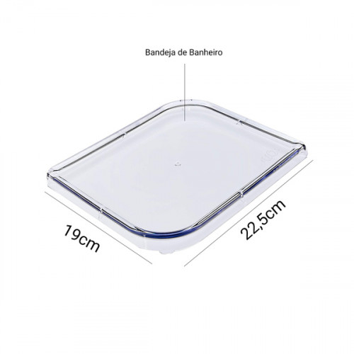 BANDEJA DE BANHEIRO PETALA NT BANDEJA DE BANHEIRO PETALA NT