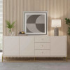 BUFFET JASPER OFFWHITE FOSCO DOURADO BUFFET JASPER OFFWHITE FOSCO DOURADO