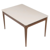 MESA ADDAR 1 35 C  VIDRO OFFWHITE FOSCO NATURAL