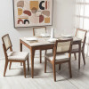 MESA ADDAR 1 35 C  VIDRO OFFWHITE FOSCO NATURAL