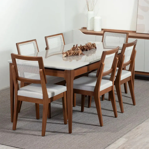 MESA ADDAR 1 8 C  VIDRO OFFWHITE FOSCO NATURAL MESA ADDAR 1 8 C  VIDRO OFFWHITE FOSCO NATURAL