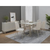 MESA ARCADIA 1 8 OFFWHITE FOSCO CHAMPANHE         