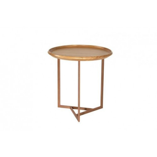 MESA LATERAL AVIA CINAMOMO COBRE