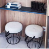 PUFF BERLIM PRETO C  ALCA PRETO TEC5P