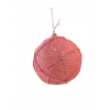 JOGO 9 PECAS ESFERAS 10X10X10CM ORO ROSA