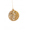 BOLA NATALINA MISTY BOX C2 10CM DOURADO