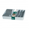 ESCORREDOR DE PRATOS 40 5 X 28 6 X 6 5 CM GREY LIN